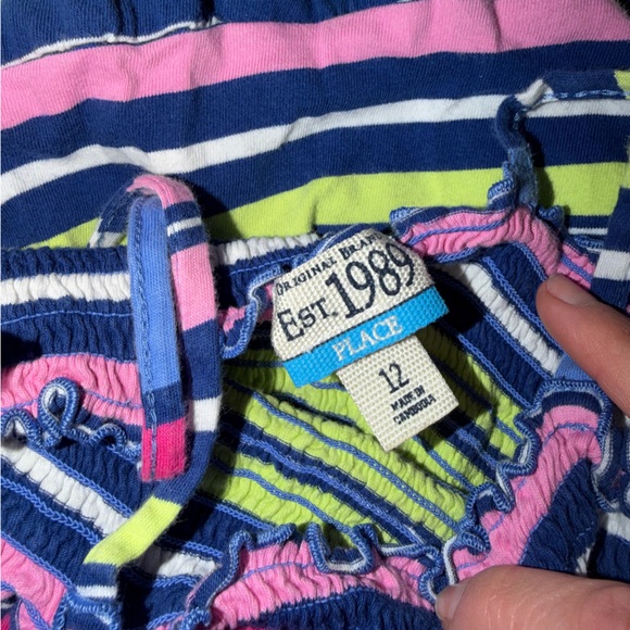 The Children's Place Multicolor Striped Dress - Picture 2 of 2